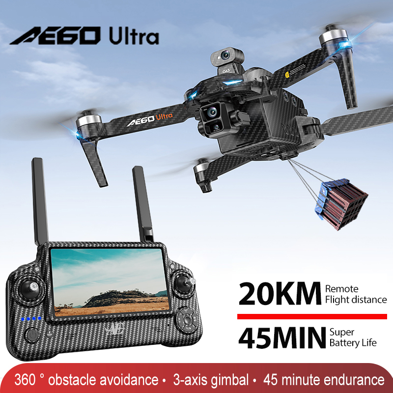 Drone Ae Rc - AE60 GPS 드론 전문가용 8K 카메라
