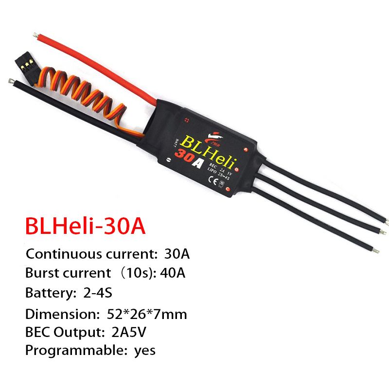 브러시리스 ESC BLHeli 20A 30A 50A,  - Drone Rc Toy 리뷰 및 가격