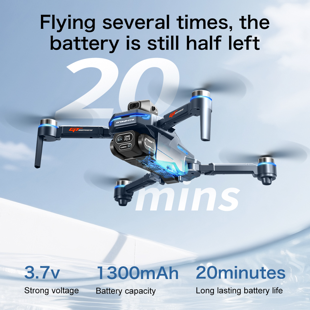 오리지널 GT8 드론 8K 전문가용 듀얼 카메라 GPS - Jjrc Drone X12 리뷰 및 가격