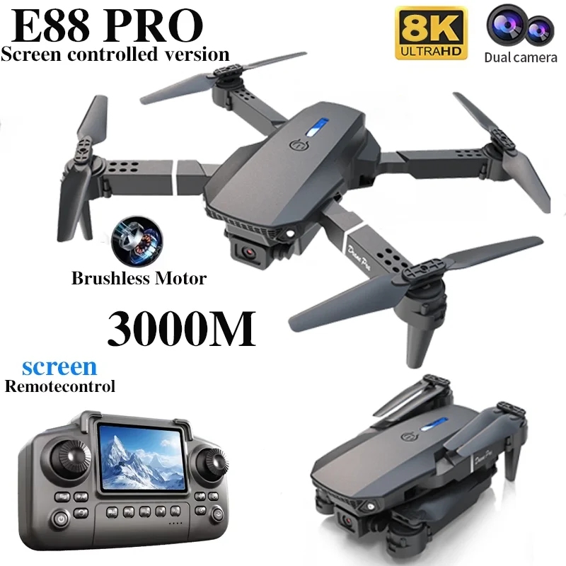 E88 PRO 드론, 스크린 탑재 4K HD 카메라 W - Drone E88 Rc Quadcopter 리뷰 및 가격